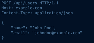 post request example