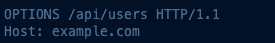 options request example